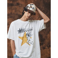 White MCCCVII Angel Graphic Tee-7