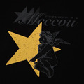 Black MCCCVII Angel Graphic Tee-2