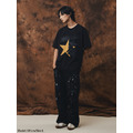 Black MCCCVII Angel Graphic Tee-6