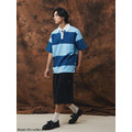 Block Stripe Rugby Shirt-7