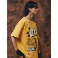 Yellow MCCCVII Speedway Racing Graphic Tee-8