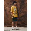 Yellow MCCCVII Speedway Racing Graphic Tee-6