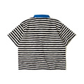 Preppy Contrast Stripe Rugby Shirt-1