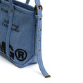 Blue SMG Washed Canvas Utility Tote Bag-6