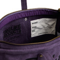 Purple SMG Washed Canvas Utility Tote Bag-7