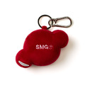 Red SMG Embroidered Plush Logo Charm-1