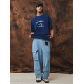 Blue MCCCVII Racing Club Graphic Boxy FIT Tee-4