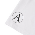 White Deconstructed Slogan Graphic Tee-3