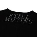 Black Deconstructed Slogan Graphic Tee-4