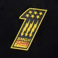 Black SMG Vintage Speedway Graphic Tee-3