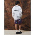 White Deconstructed Slogan Graphic Tee-13