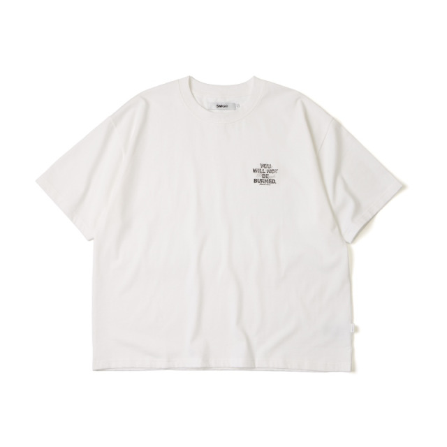SMG Minimal Slogan Graphic Boxy FIT Tee