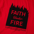 Red Faith Under Fire Graphic Tee-2