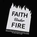 Black Faith Under Fire Graphic Tee-2