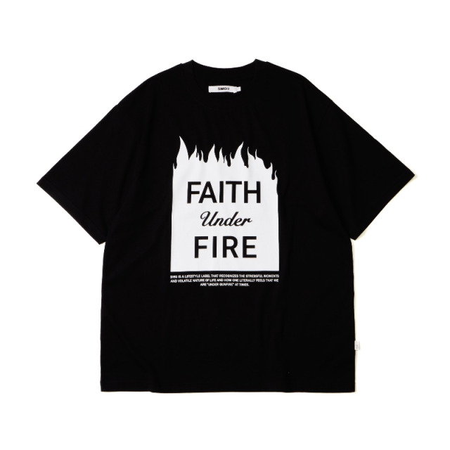 Black Faith Under Fire Graphic Tee