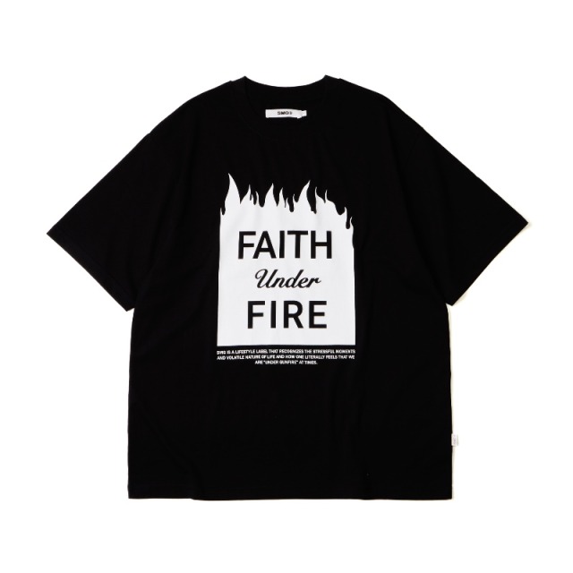 Black Faith Under Fire Graphic Tee