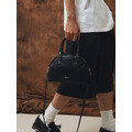 SMG Iconic Leather Bowling Bag-12