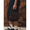 SMG Iconic Suede Bowling Bag-11