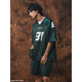 Green Oversized Football Jersey-10