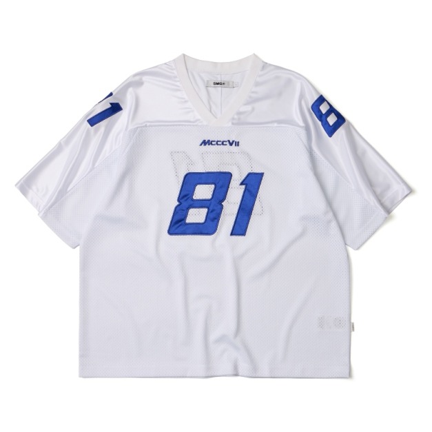 White Oversized Football Jersey