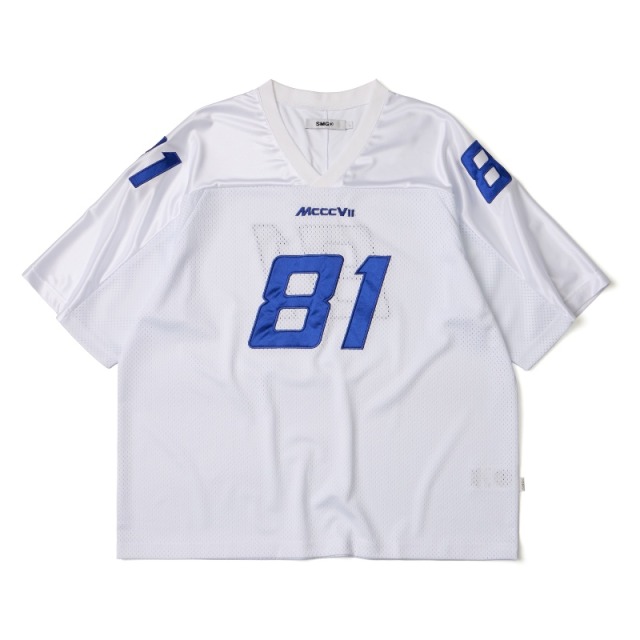 White Oversized Football Jersey