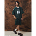 Green Oversized Football Jersey-7