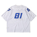 White Oversized Football Jersey-1