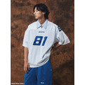 White Oversized Football Jersey-11