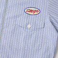 SMG Patch Boxy Fit Work Shirt-2