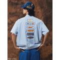 SMG Patch Boxy Fit Work Shirt-11