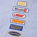 SMG Patch Boxy Fit Work Shirt-4
