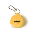 Yellow Plush Smiley Keychain-2
