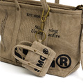 Olive Washed Canvas Utility Tote Bag-3