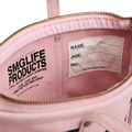 Pink Washed Canvas Utility Tote Bag-7