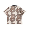 MCCCVII Cowhide Patterned Sport Polo Shirt-1