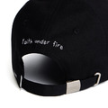 Black Handwritten Slogan Graphic Sports Cap-5