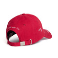 Red Handwritten Slogan Graphic Sports Cap-1