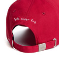 Red Handwritten Slogan Graphic Sports Cap-5