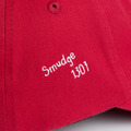 Red Handwritten Slogan Graphic Sports Cap-4