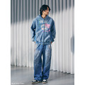 REMAKE Mix Print Graphic Hoodie-8