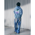 REMAKE Mix Print Graphic Hoodie-9