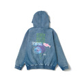 REMAKE Mix Print Graphic Hoodie-1