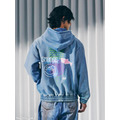 REMAKE Mix Print Graphic Hoodie-12