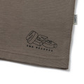 Khaki S.M.S Graphic Tee-2