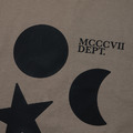 Khaki S.M.S Graphic Tee-3