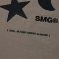 Khaki S.M.S Graphic Tee-4