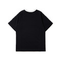 Black Code Pattern Sports Tee-1