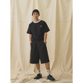 Black Code Pattern Sports Tee-6