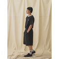 Black Code Pattern Sports Tee-7
