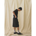 Black Code Pattern Sports Tee-8